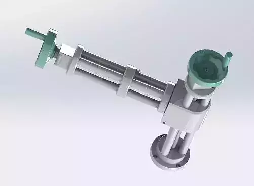 The Xz axis manual adjustment mechanism