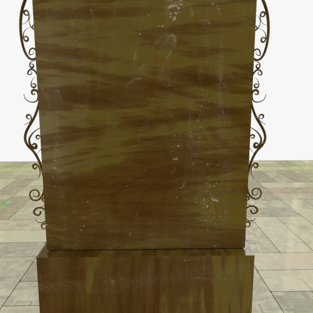 Drawers collection with bonus objects 3D model_23