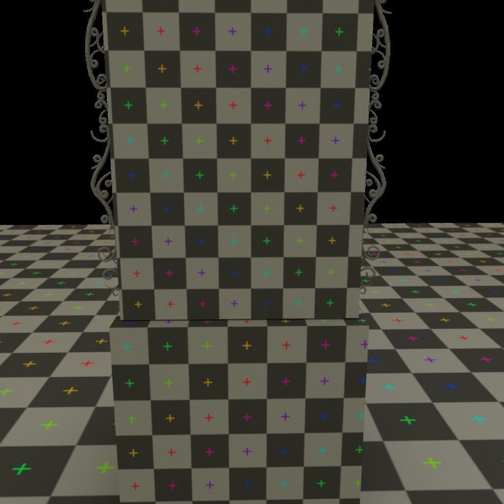 Drawers collection with bonus objects 3D model_25