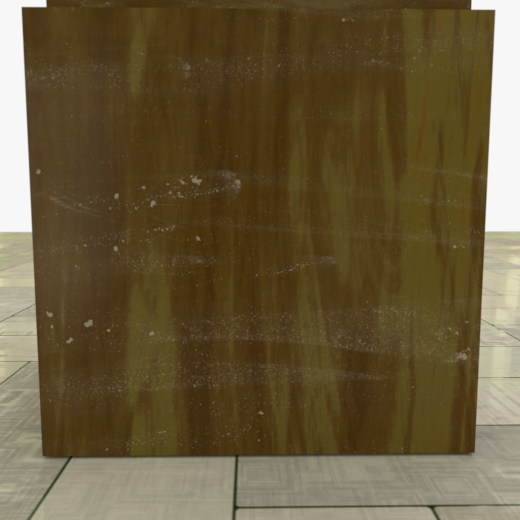 Drawers collection with bonus objects 3D model_22