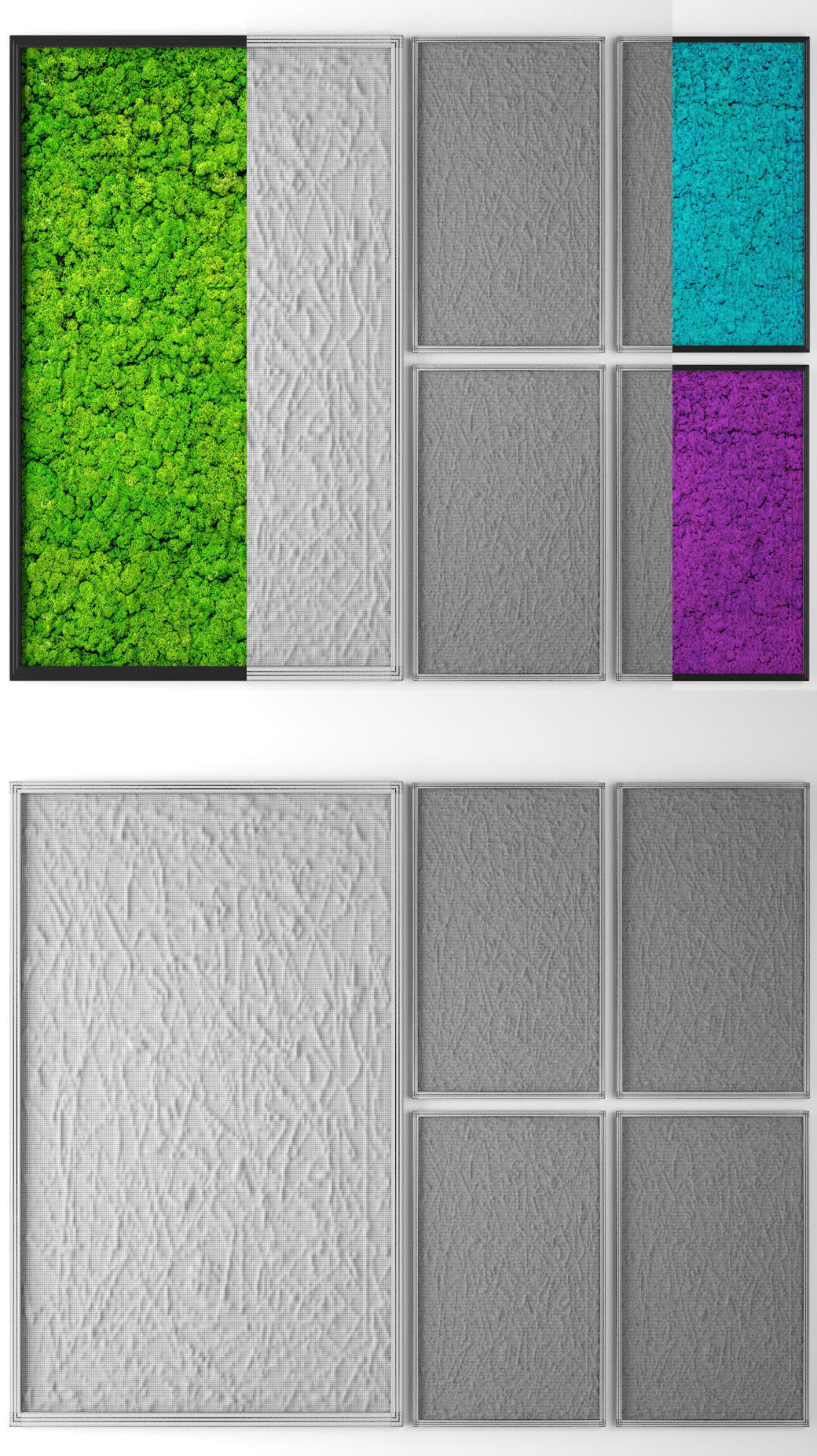 Stabilized moss 3D model_4