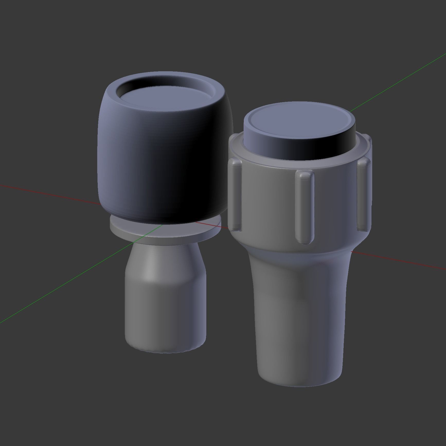 Cessna TPM Throttle Prop Mixture Handles 3D print model_1