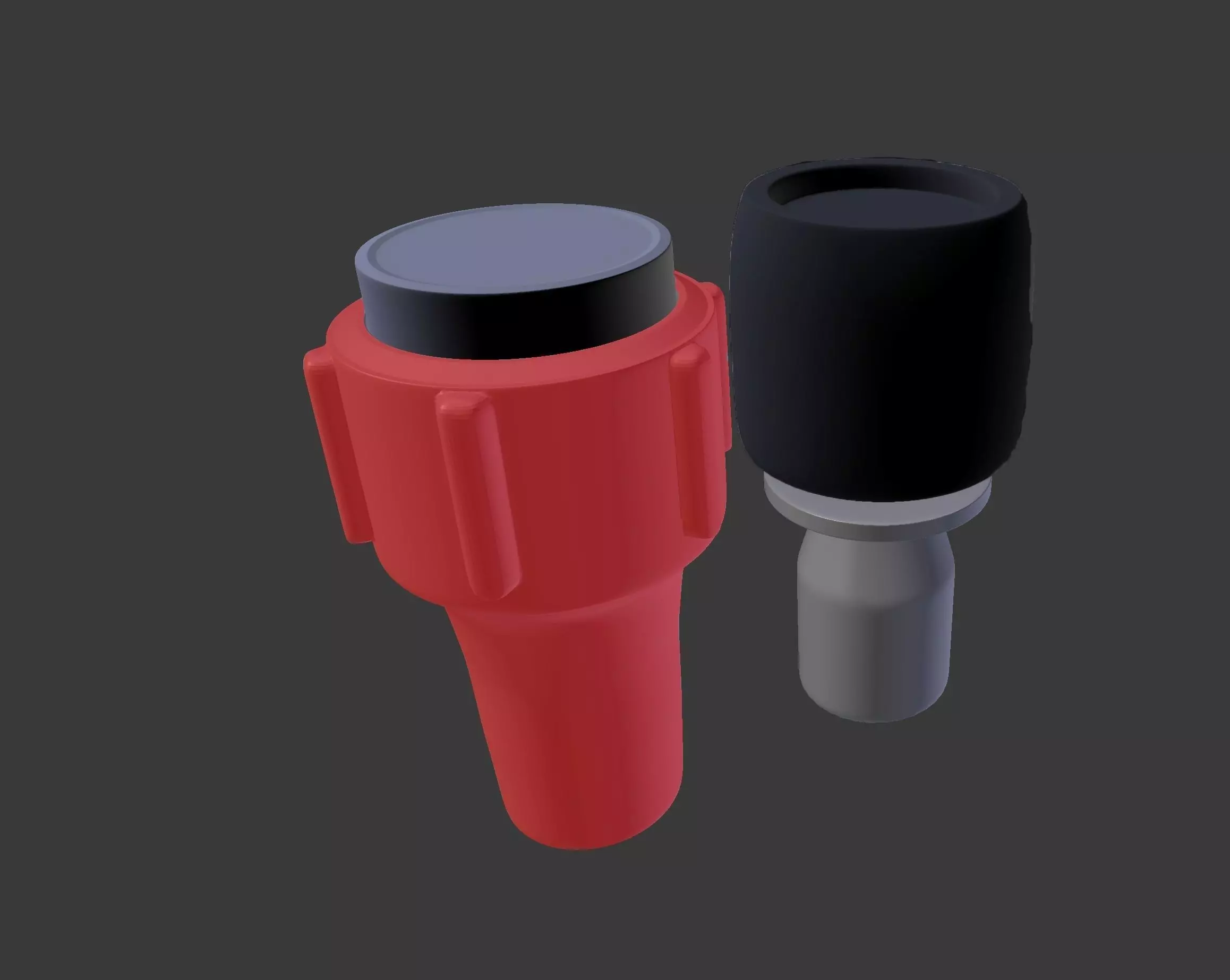 Cessna TPM Throttle Prop Mixture Handles 3D print model_0