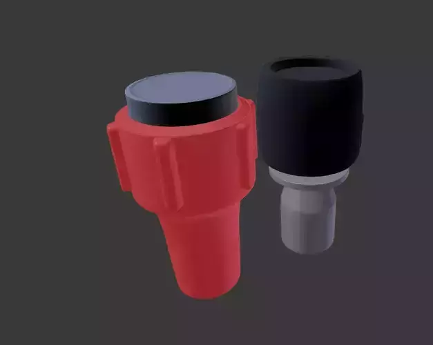 Cessna TPM Throttle Prop Mixture Handles 3D print model