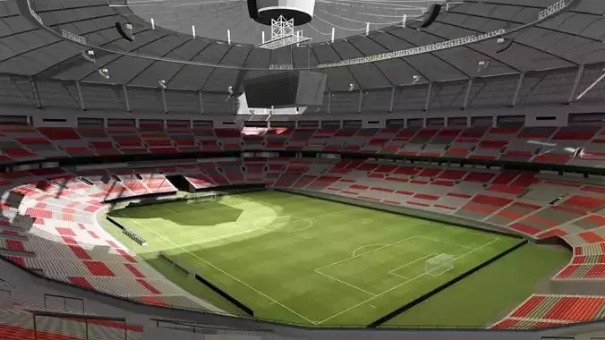 BC Place Stadium - Vancouver - Canada 3D model