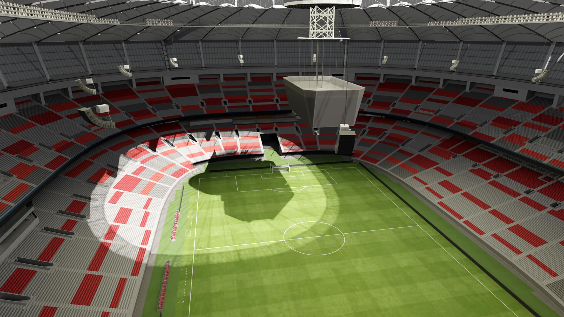 BC Place Stadium - Vancouver - Canada 3D model_4