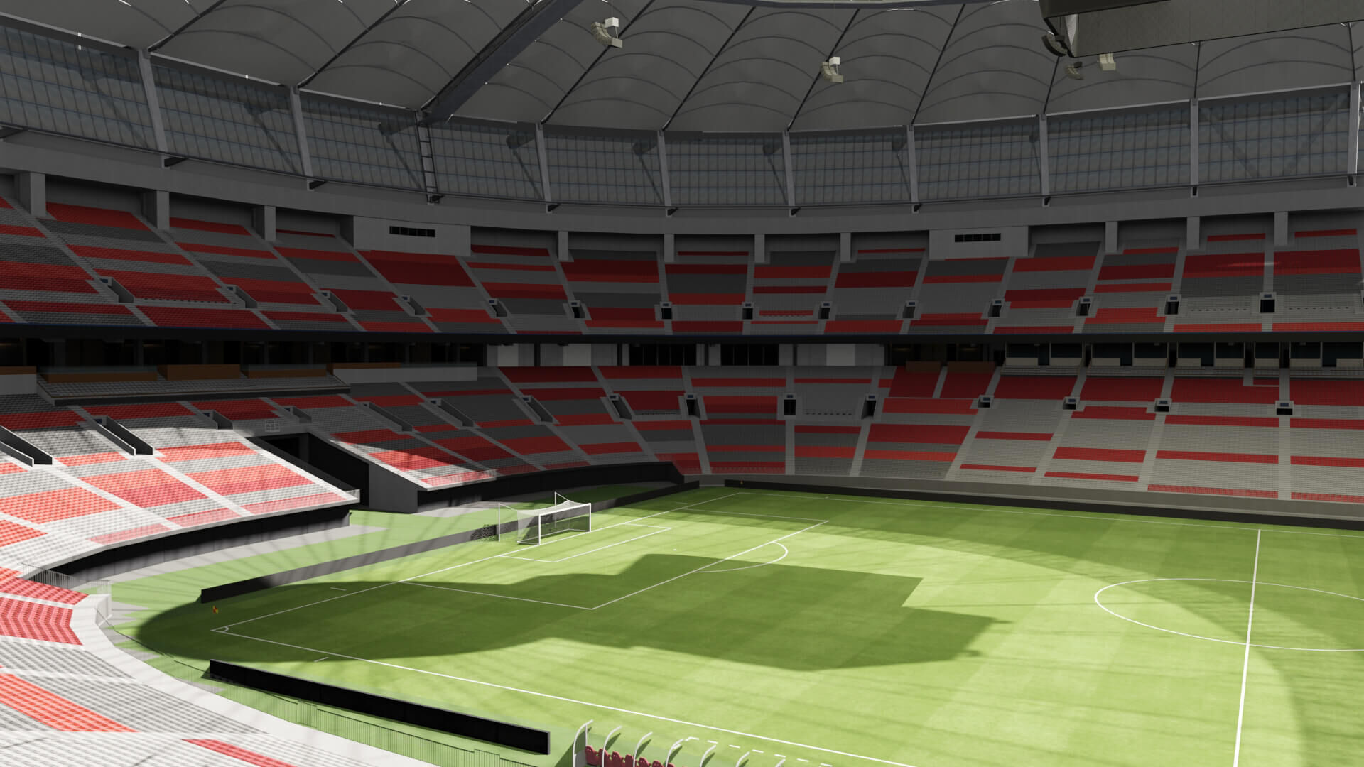 BC Place Stadium - Vancouver - Canada 3D model_2