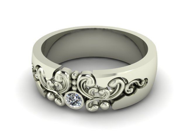 Ring T00707 3D print model_1