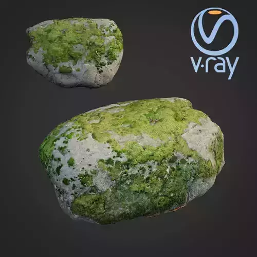 3d scanned nature stone 41