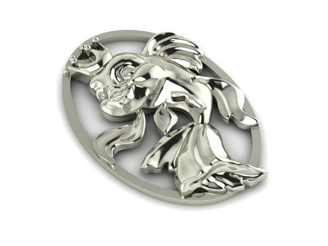 Pendant T00714 3D print model_1