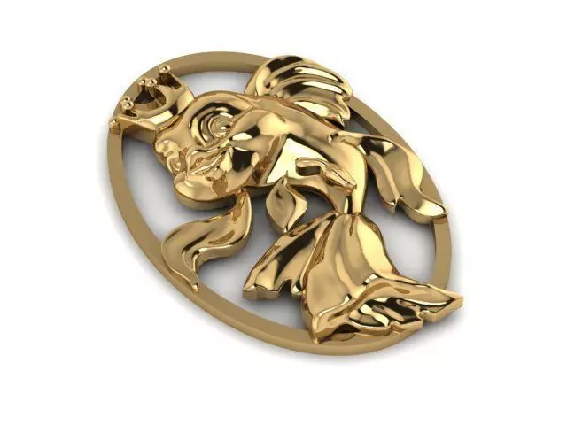 Pendant T00714 3D print model_0