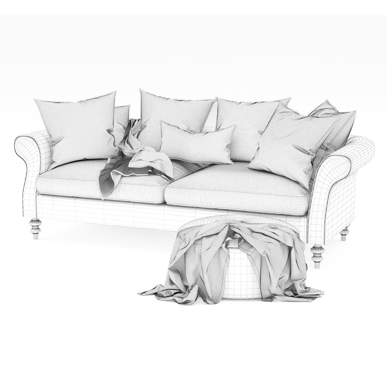 OPIUM sofa 3D model_9