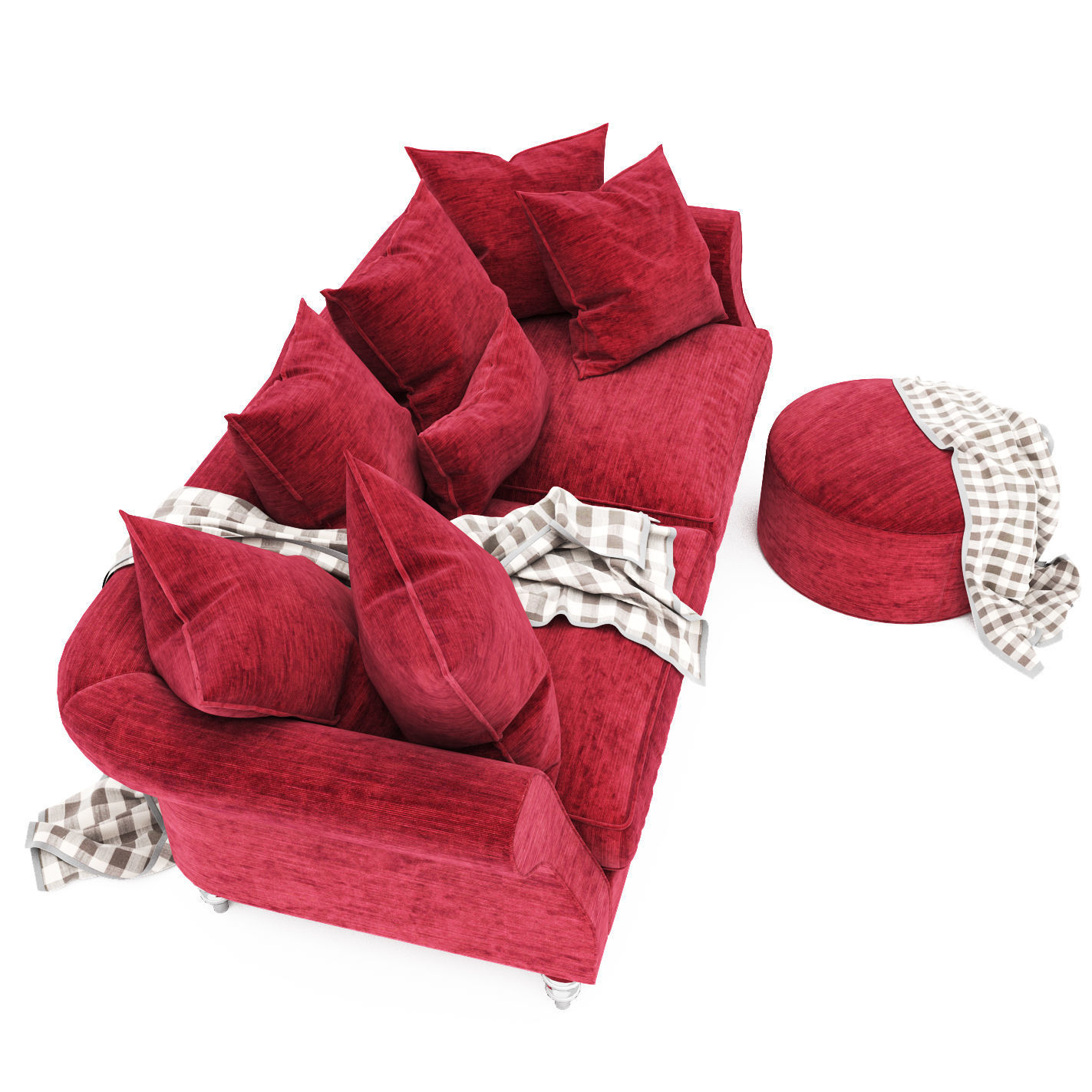 OPIUM sofa 3D model_6