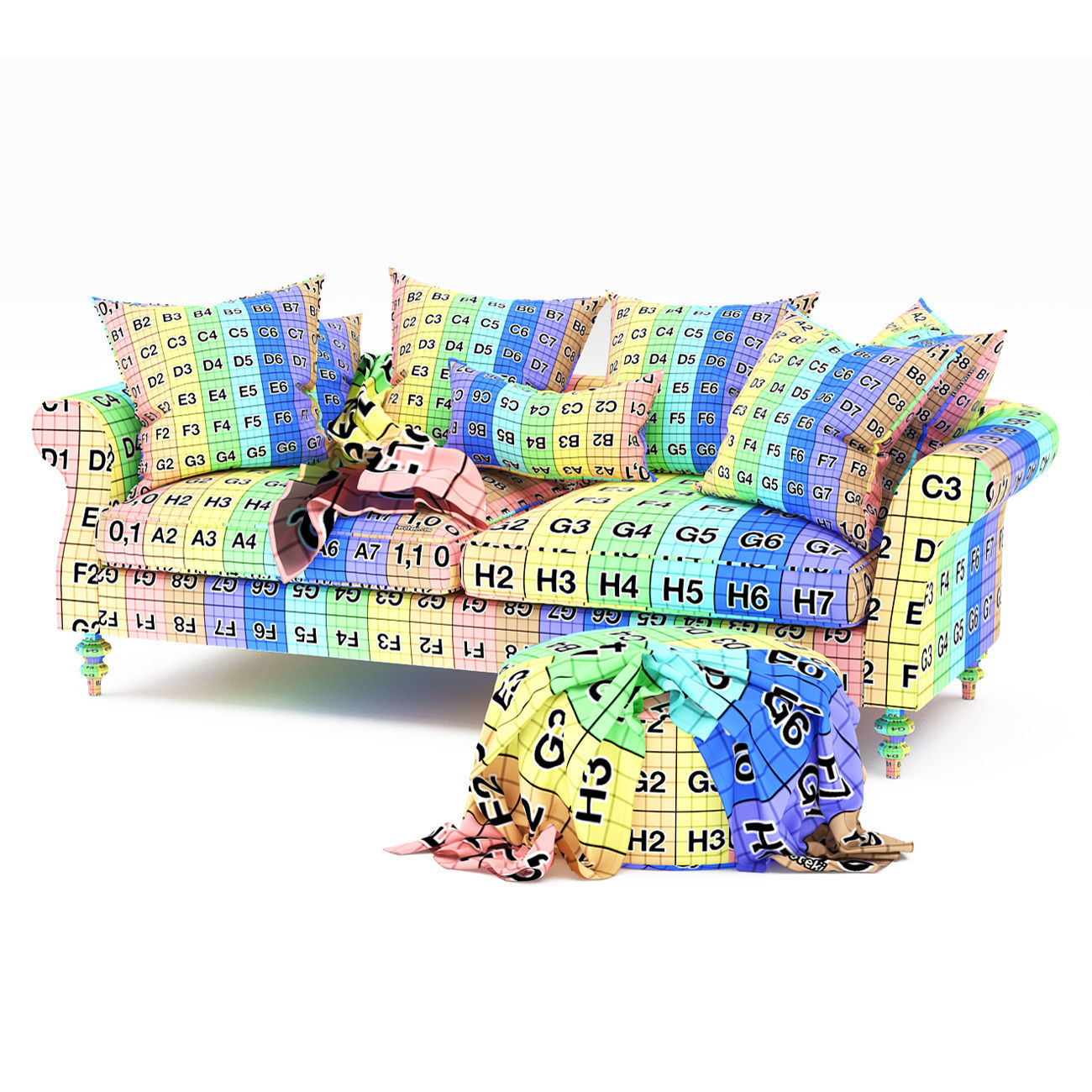 OPIUM sofa 3D model_8