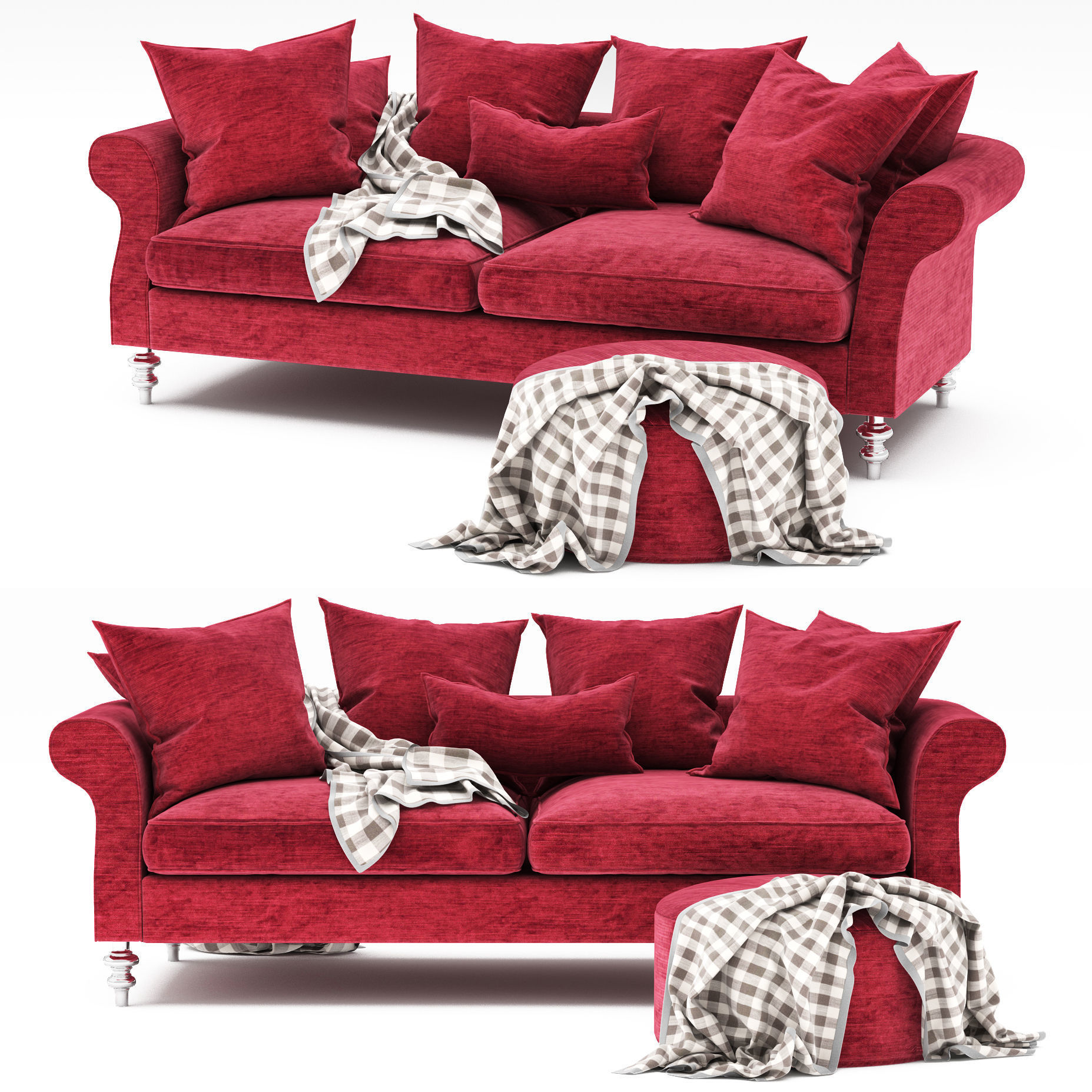 OPIUM sofa 3D model_1