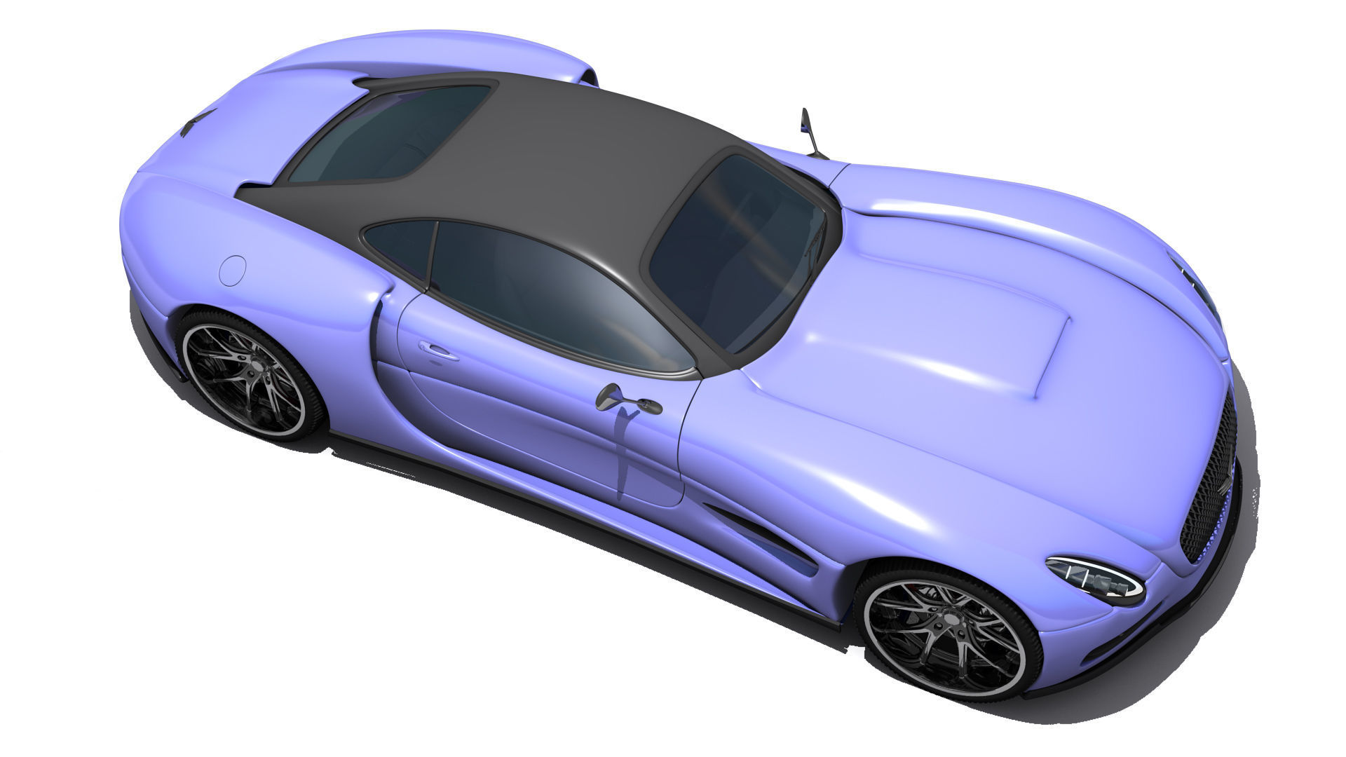 Invictus Sports Car Concept 3D model_5