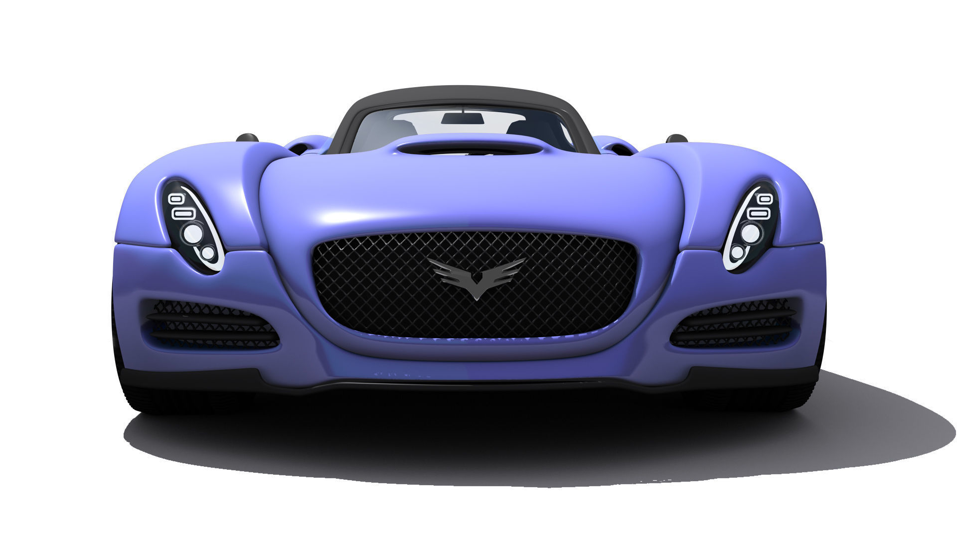 Invictus Sports Car Concept 3D model_4