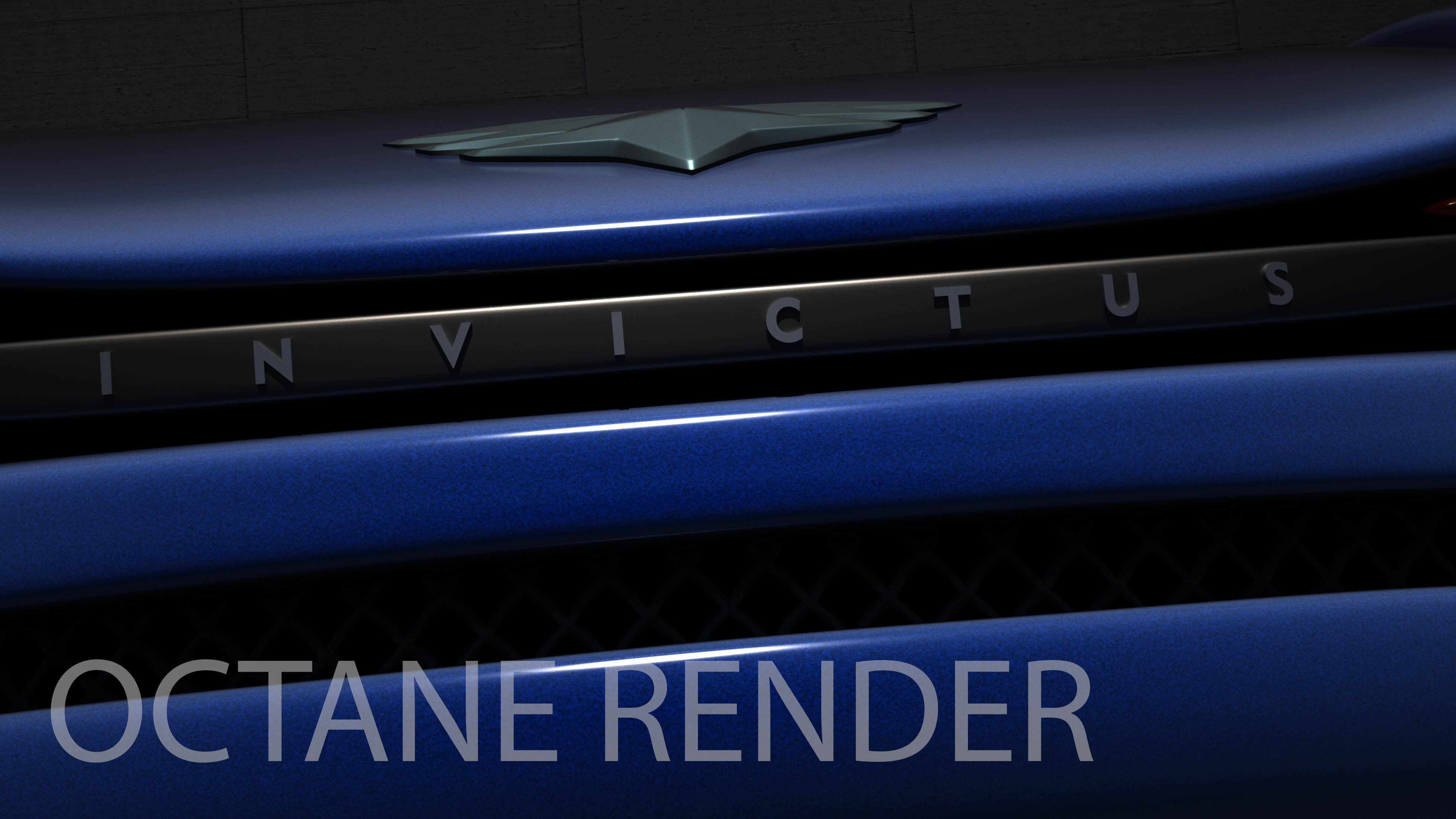 Invictus Sports Car Concept 3D model_26