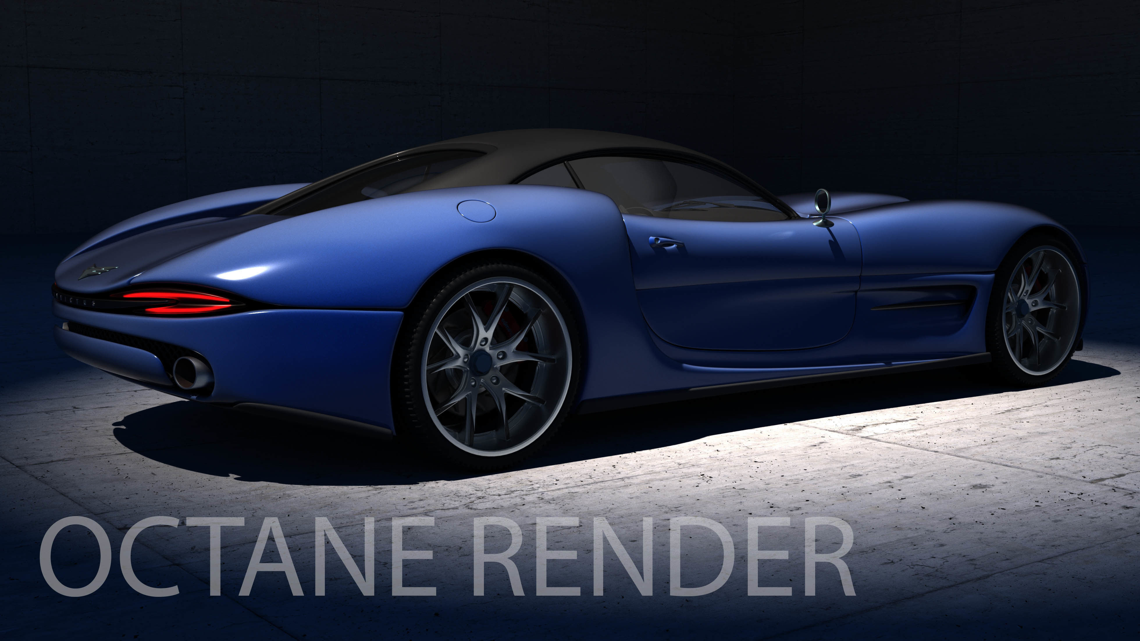 Invictus Sports Car Concept 3D model_18