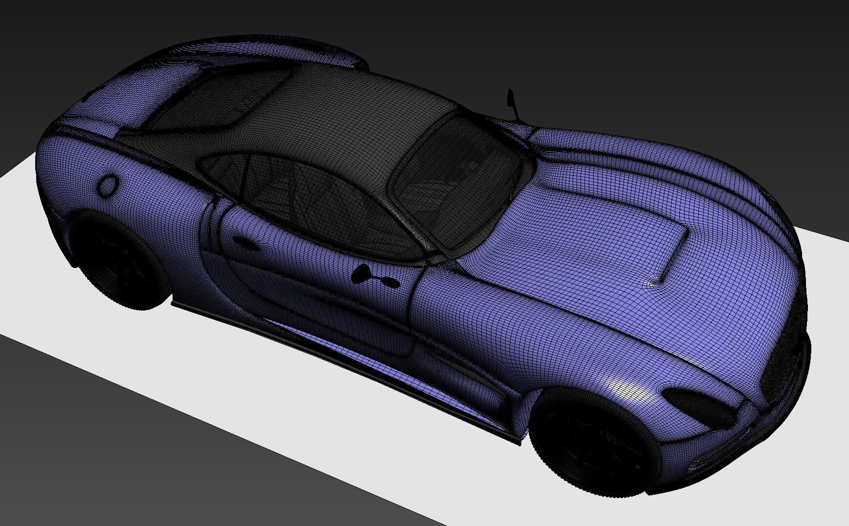 Invictus Sports Car Concept 3D model_16