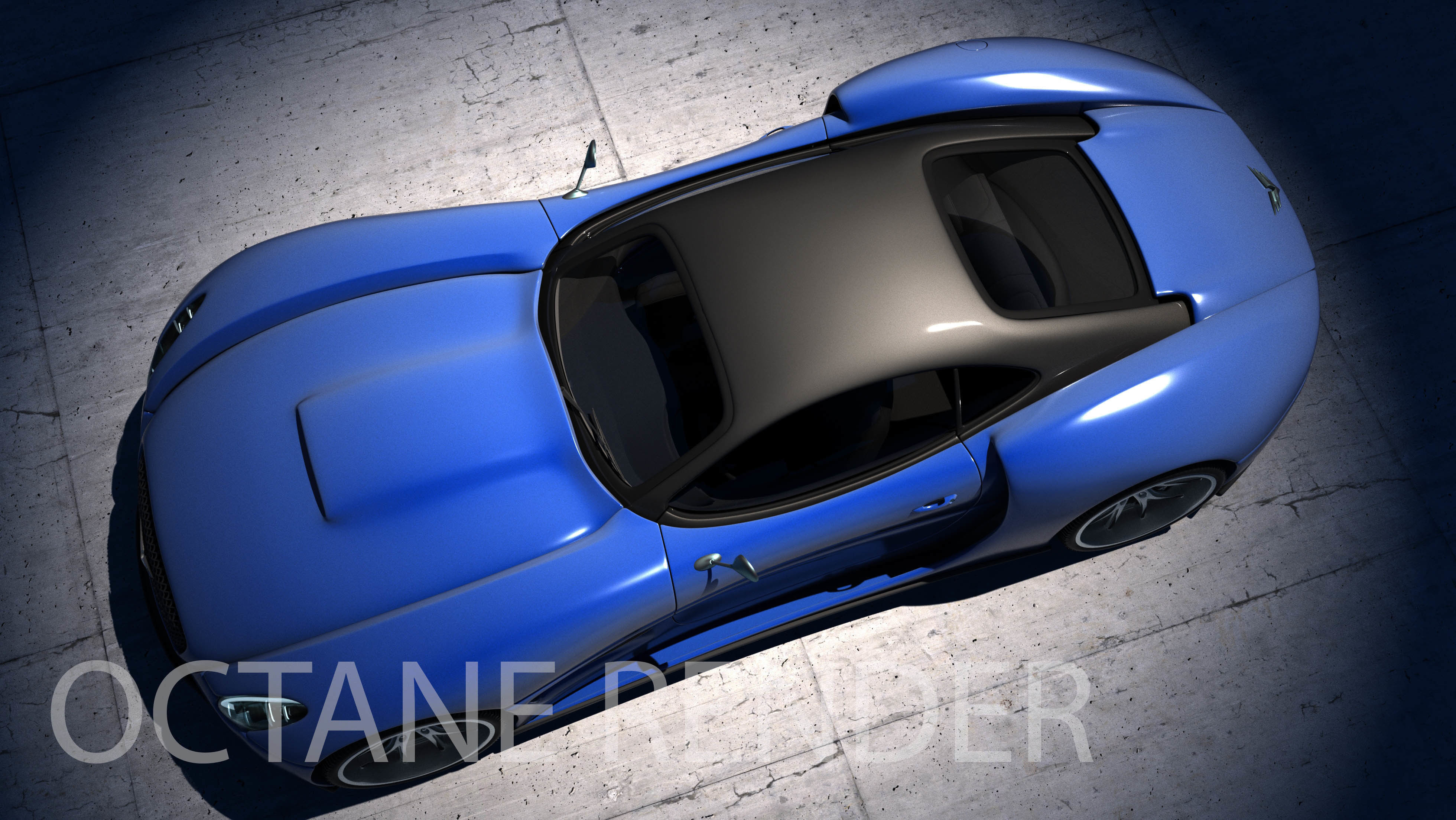 Invictus Sports Car Concept 3D model_21