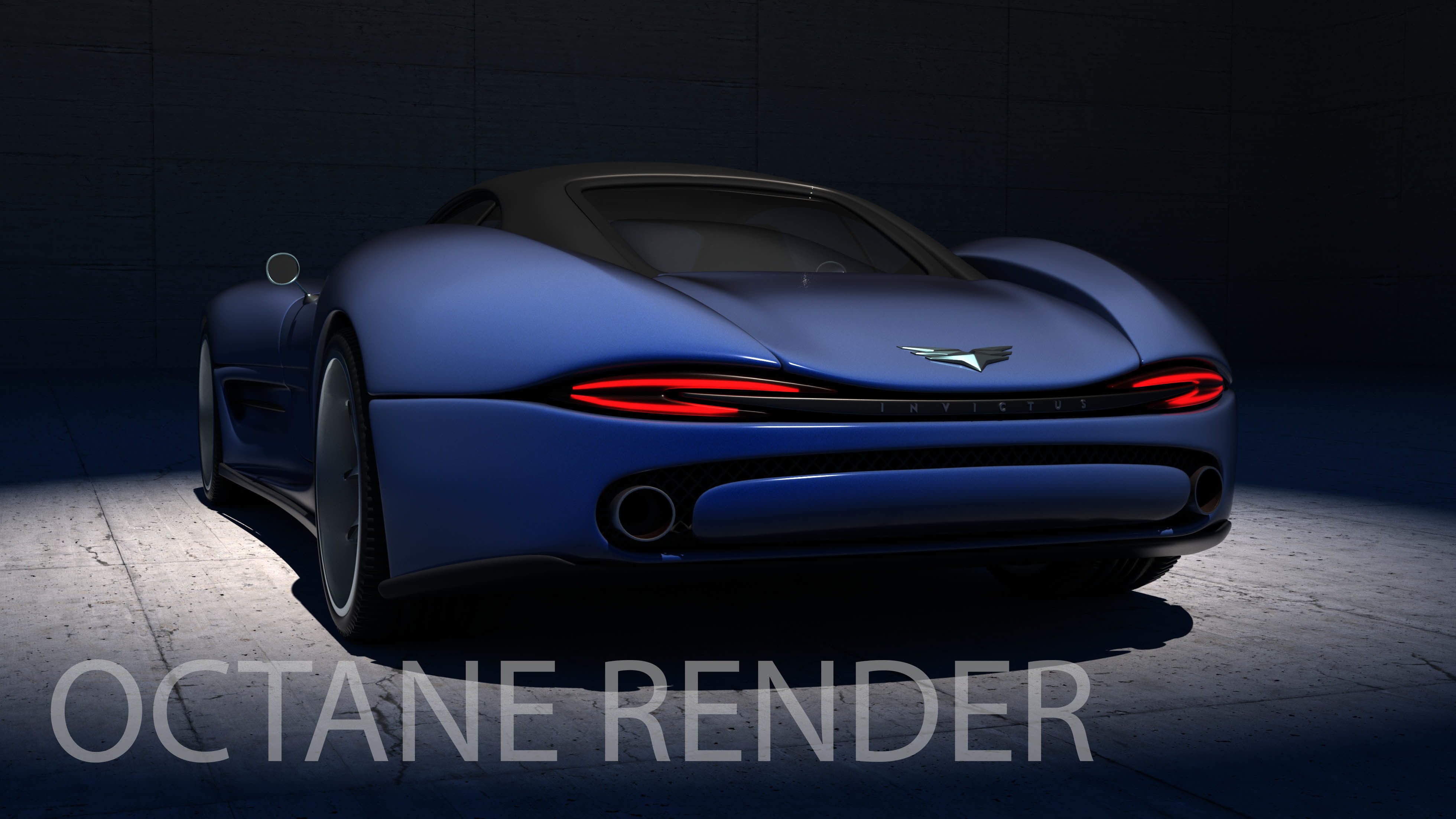 Invictus Sports Car Concept 3D model_28