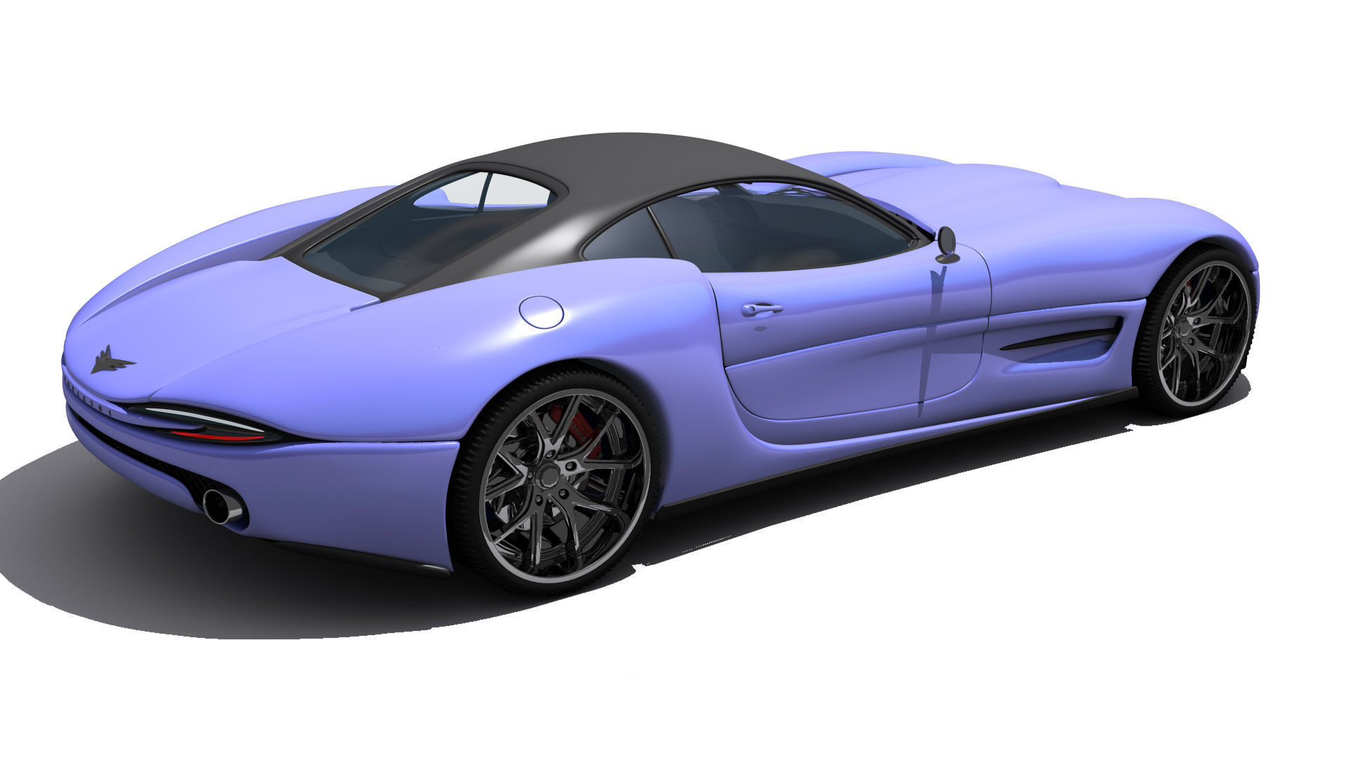 Invictus Sports Car Concept 3D model_6