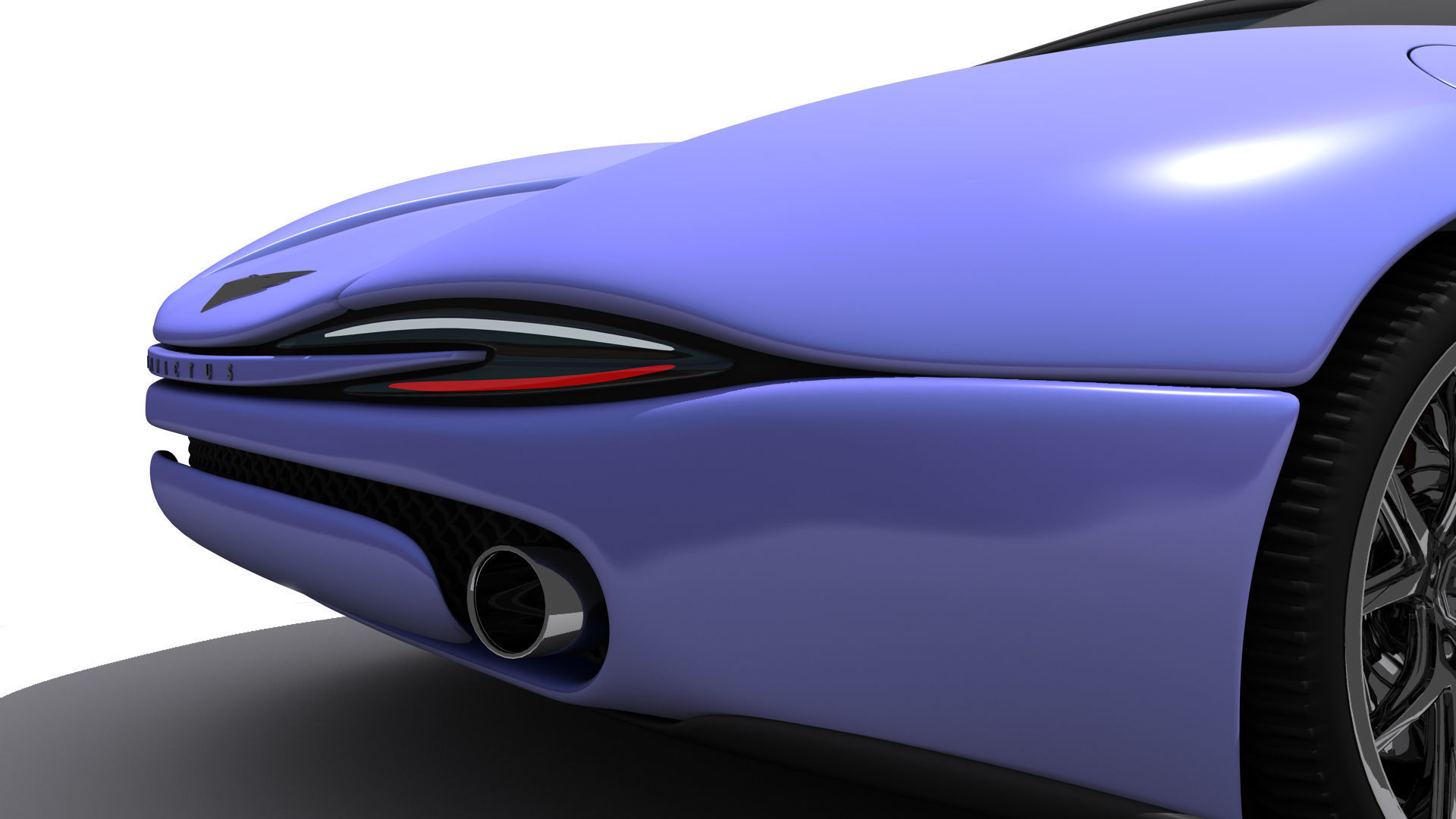 Invictus Sports Car Concept 3D model_9