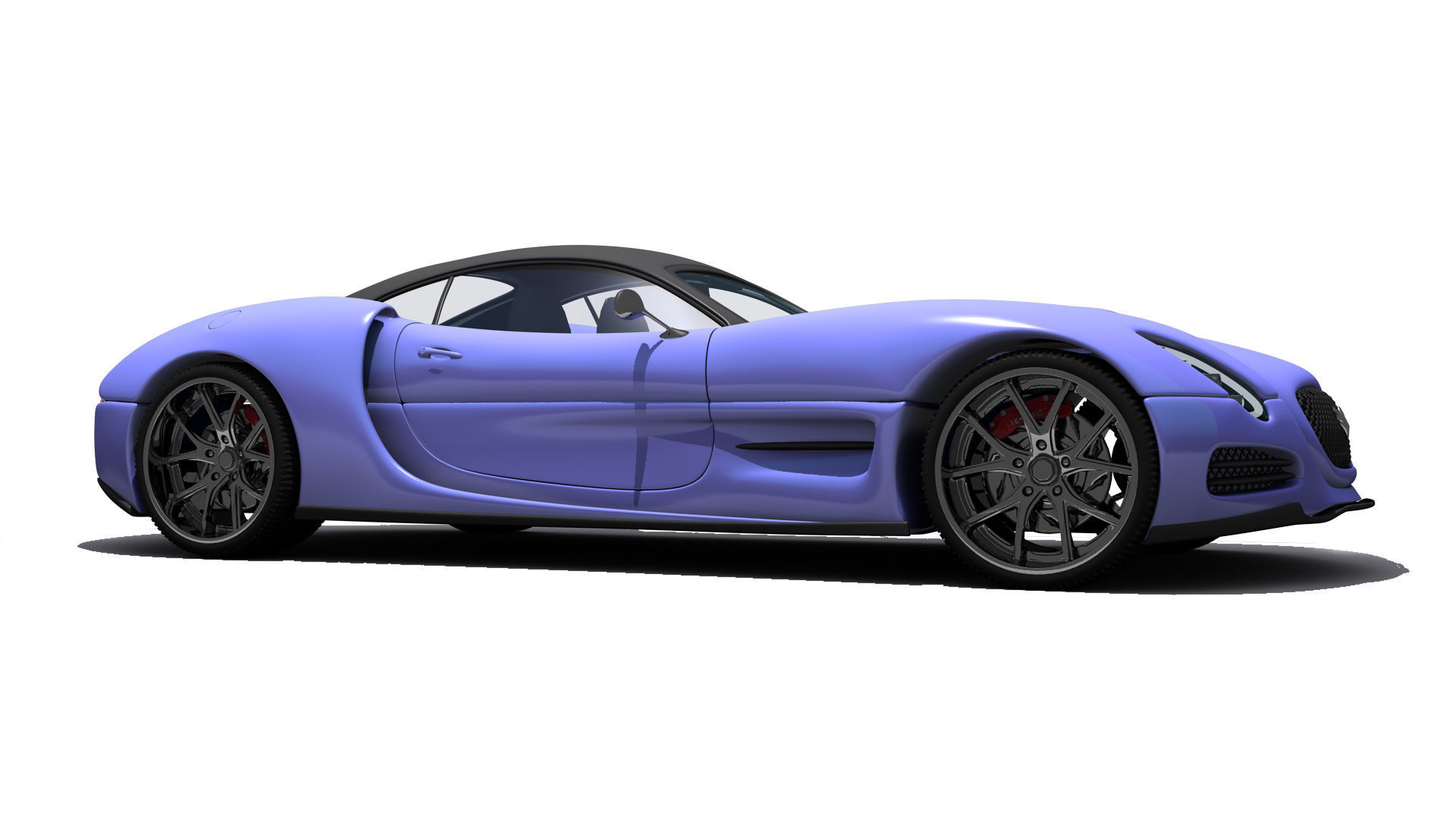 Invictus Sports Car Concept 3D model_12