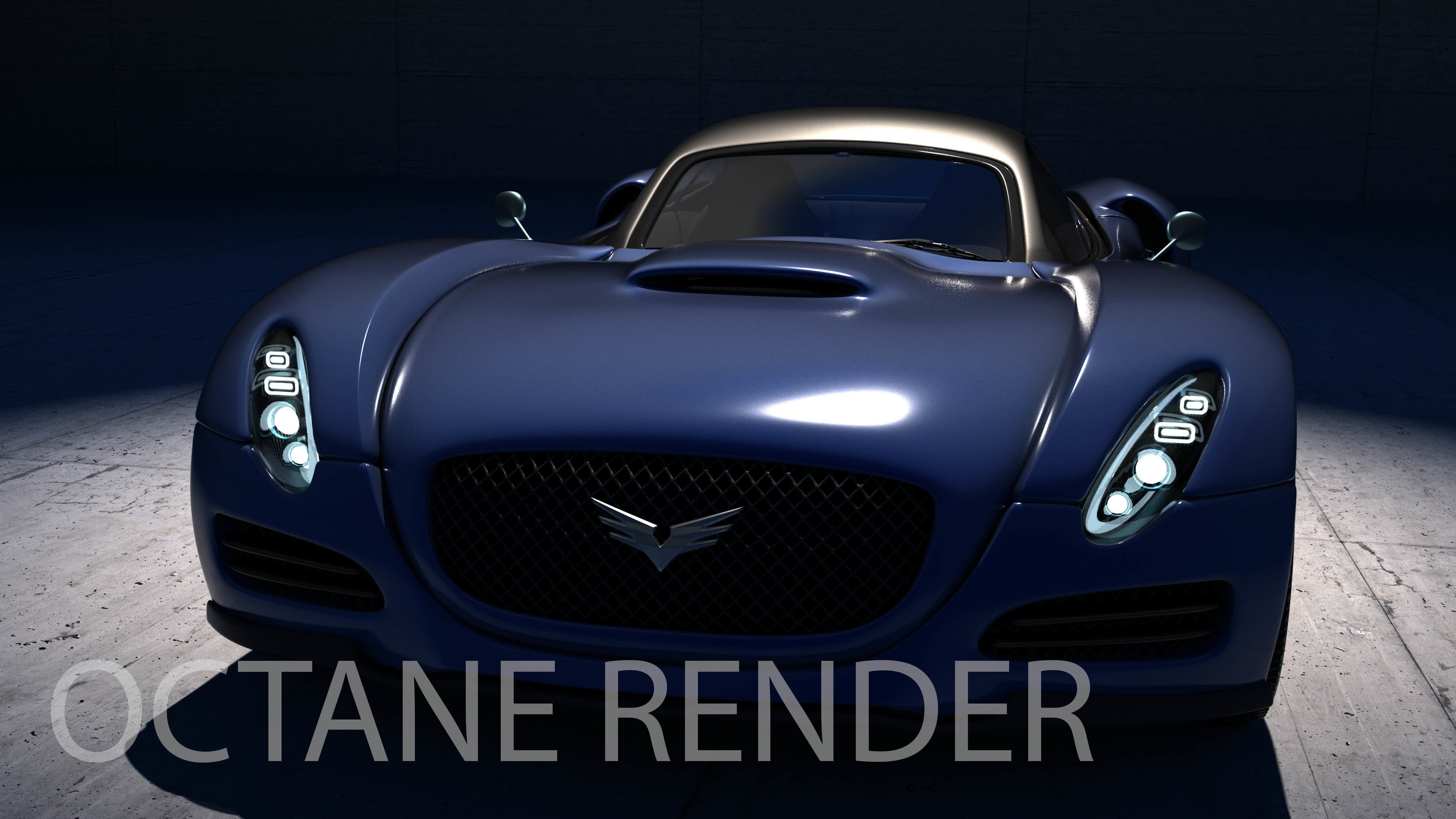 Invictus Sports Car Concept 3D model_27