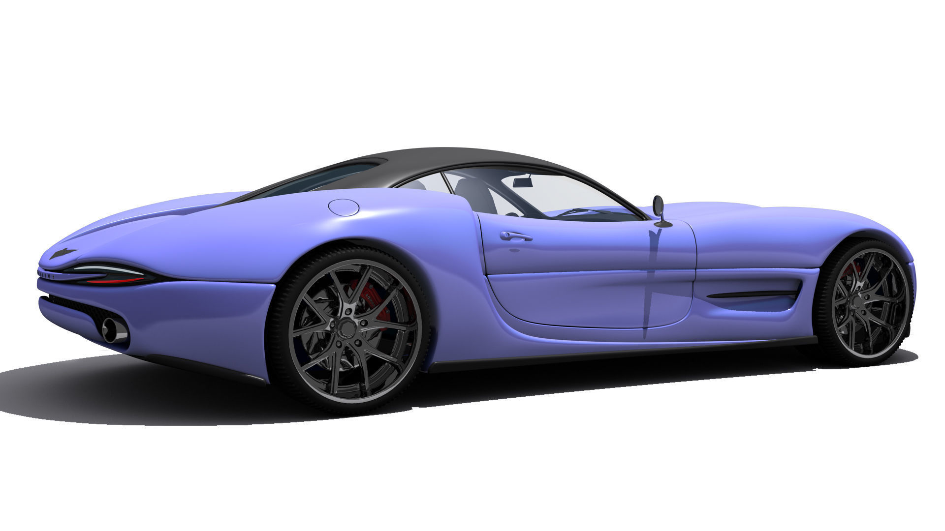 Invictus Sports Car Concept 3D model_11