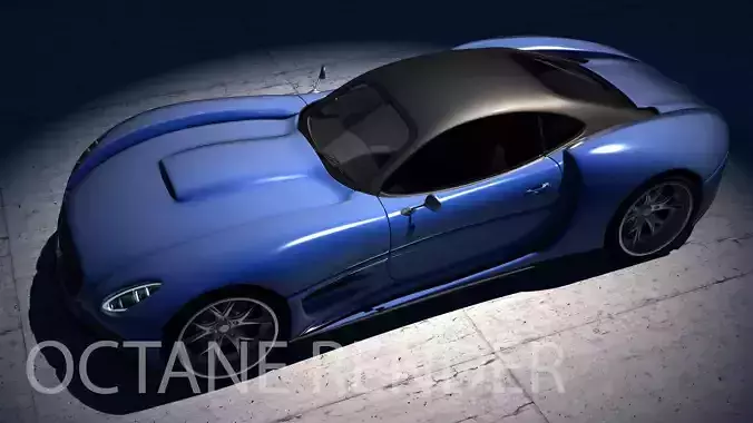 Invictus Sports Car Concept 3D model