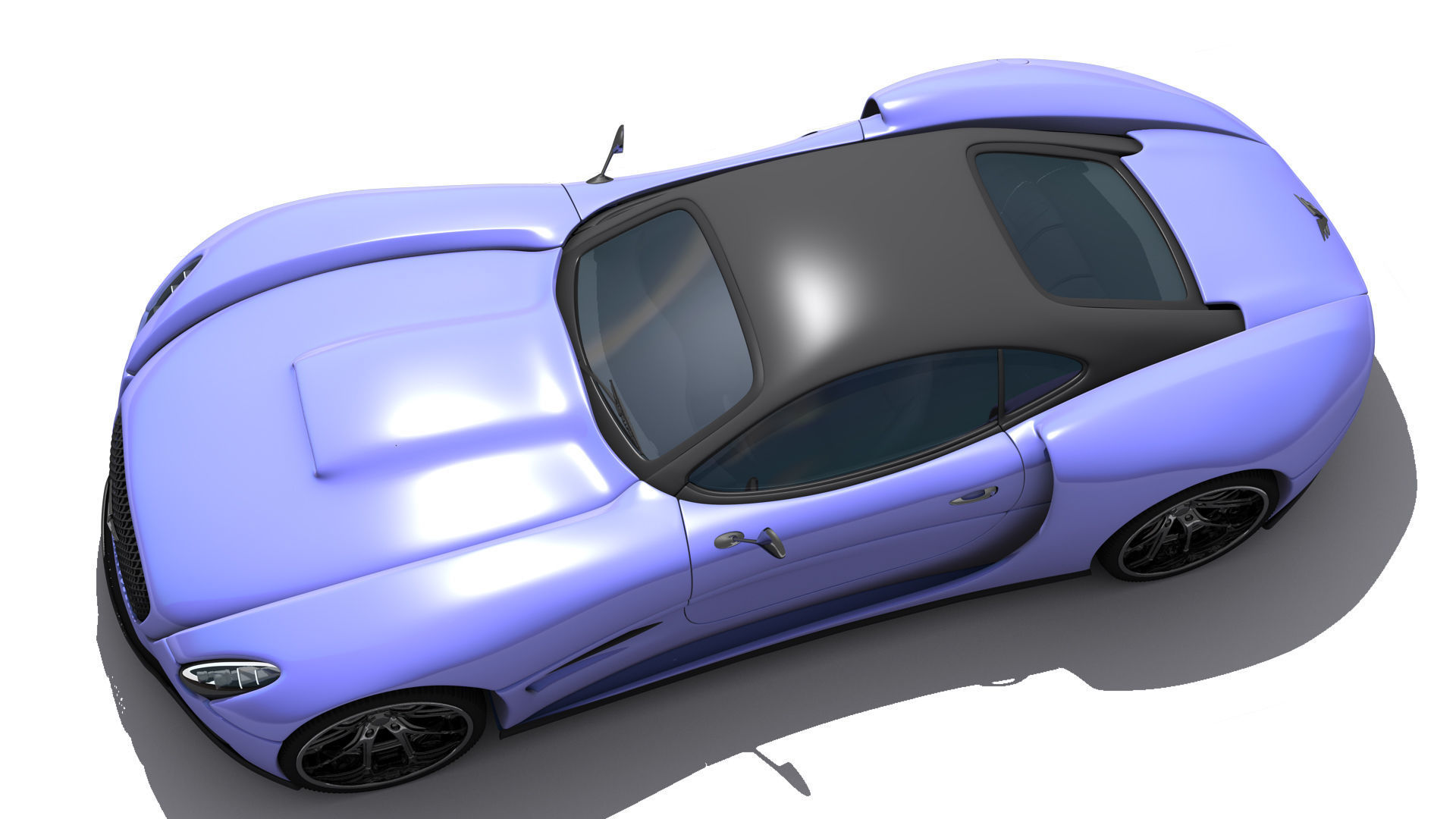 Invictus Sports Car Concept 3D model_14