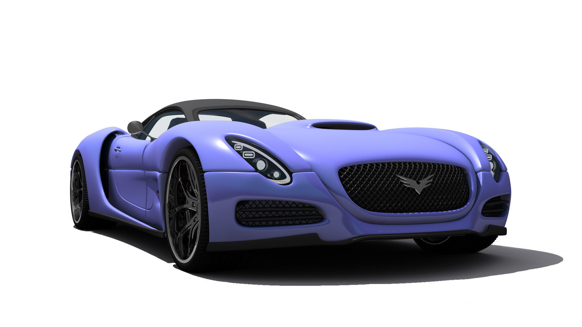 Invictus Sports Car Concept 3D model_13