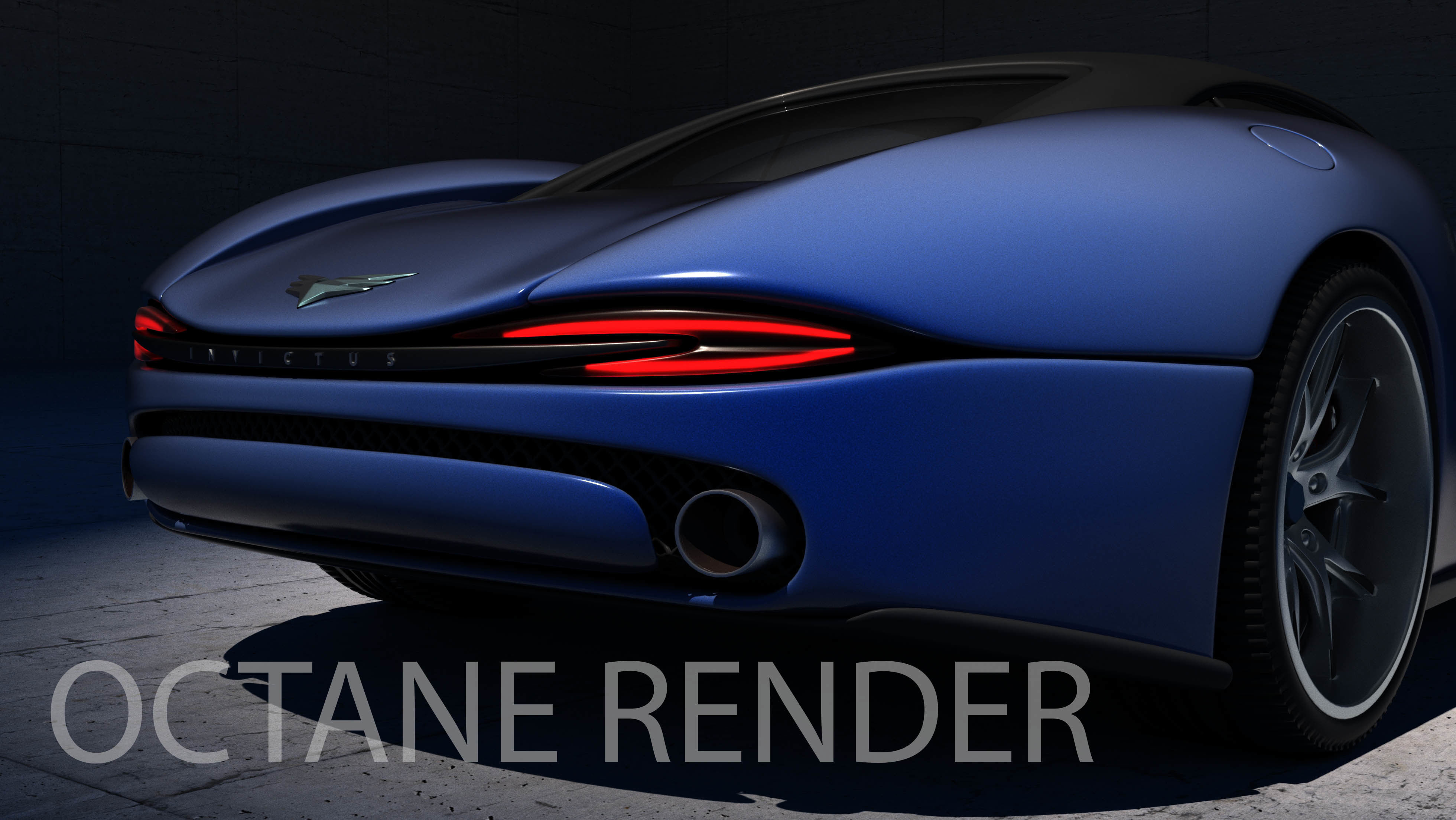 Invictus Sports Car Concept 3D model_20