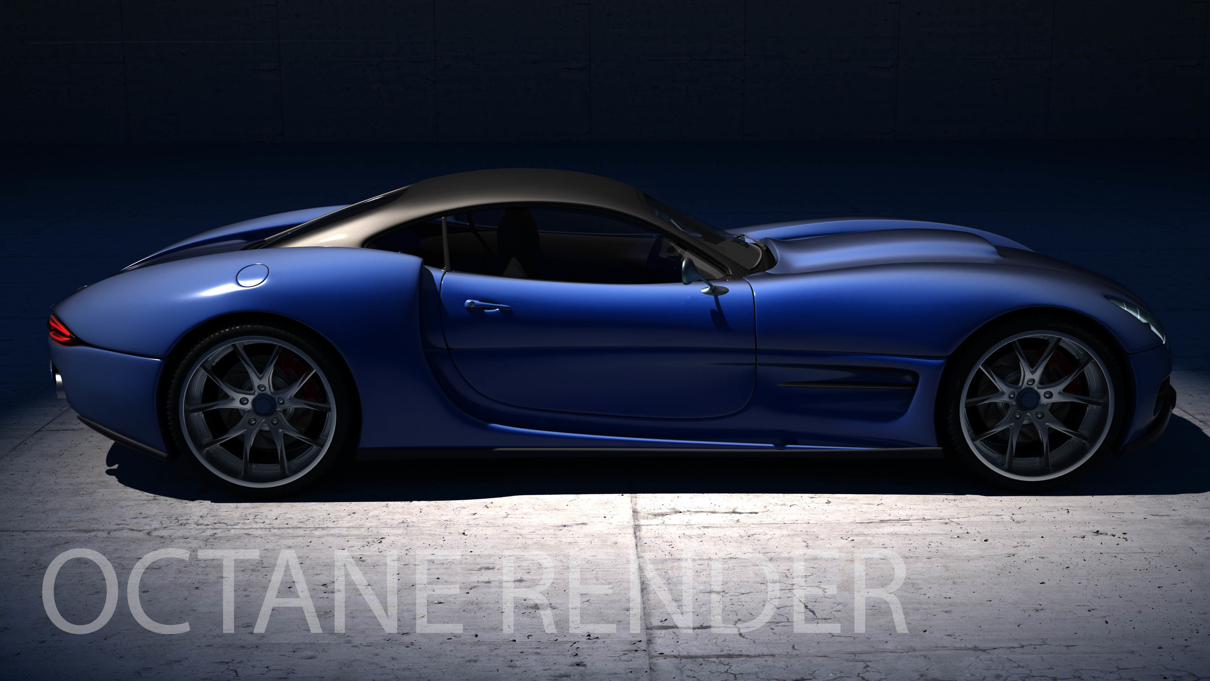 Invictus Sports Car Concept 3D model_22