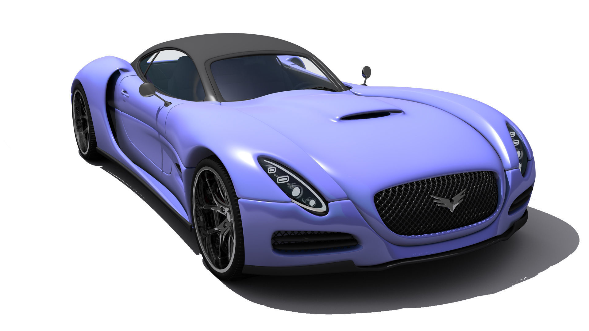 Invictus Sports Car Concept 3D model_1