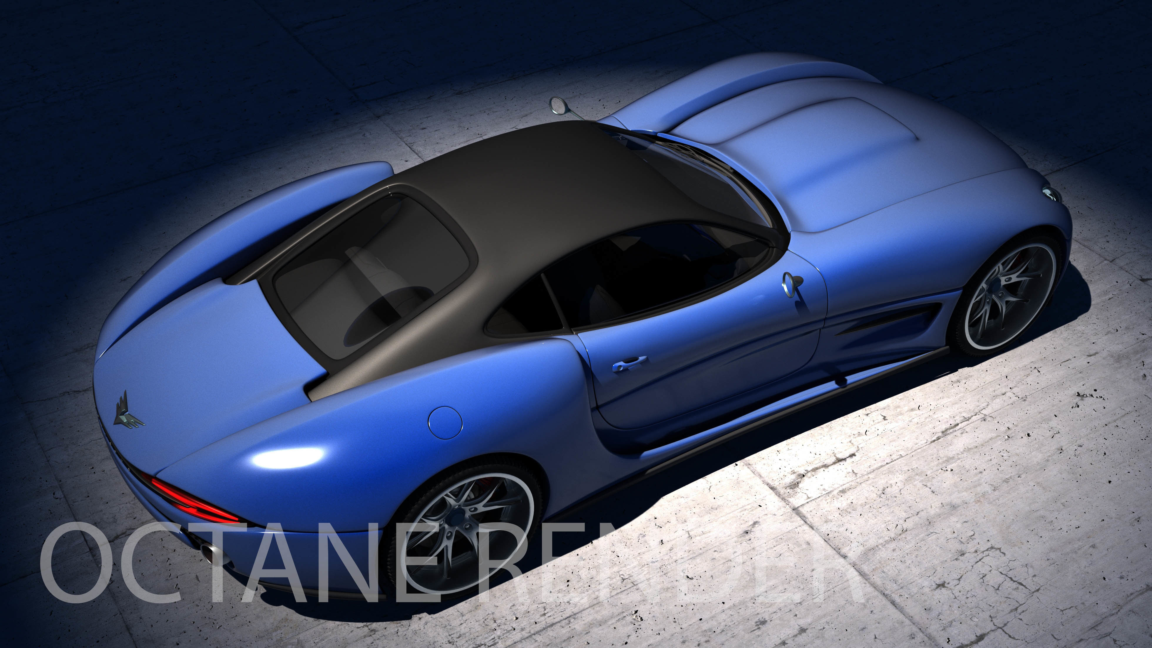 Invictus Sports Car Concept 3D model_19