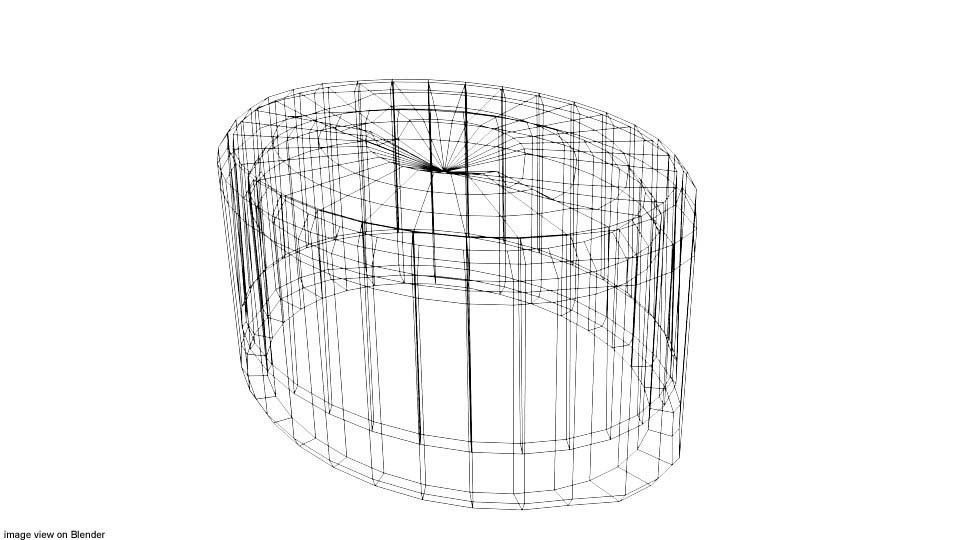 Hat - Songkok 3D model_3