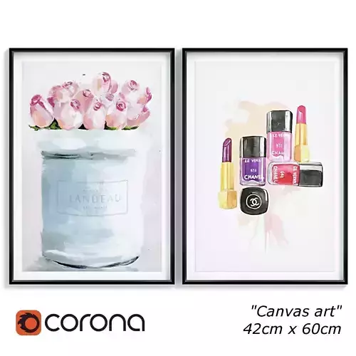 Painting frame Canvas art 024