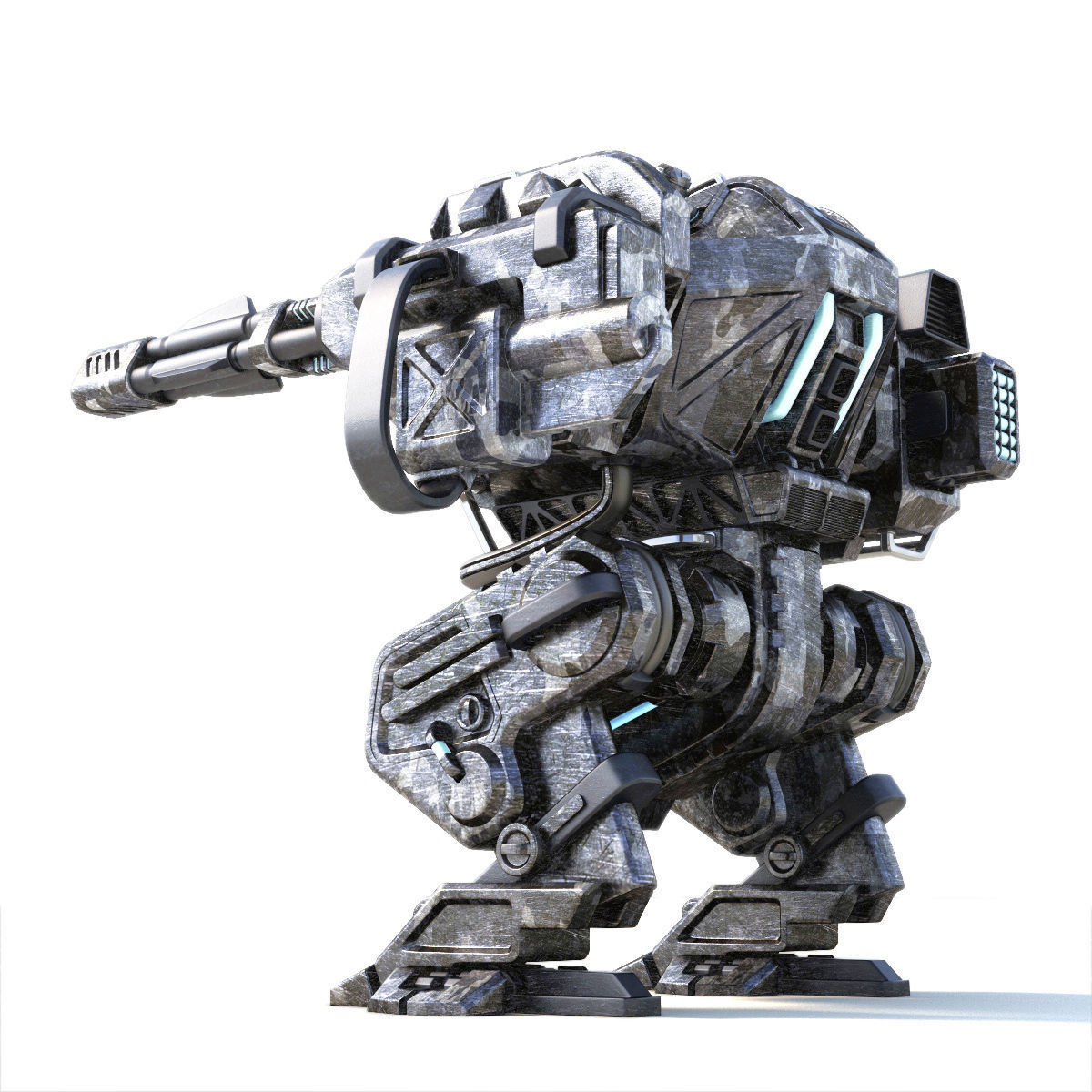 Heavy Robot 3D model_3