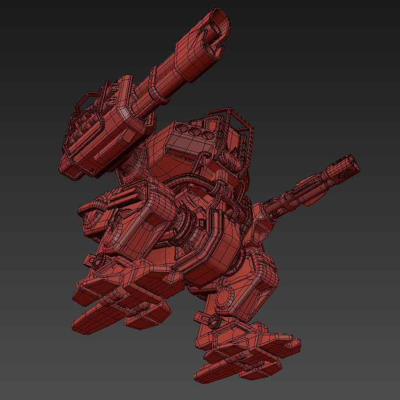 Heavy Robot 3D model_13
