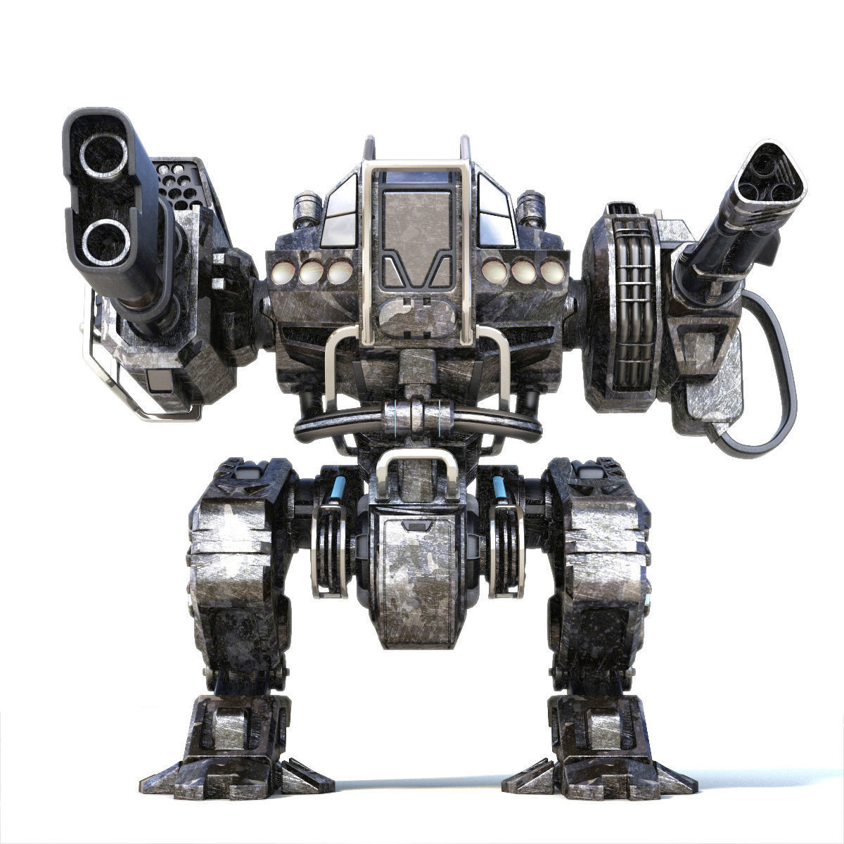 Heavy Robot 3D model_4