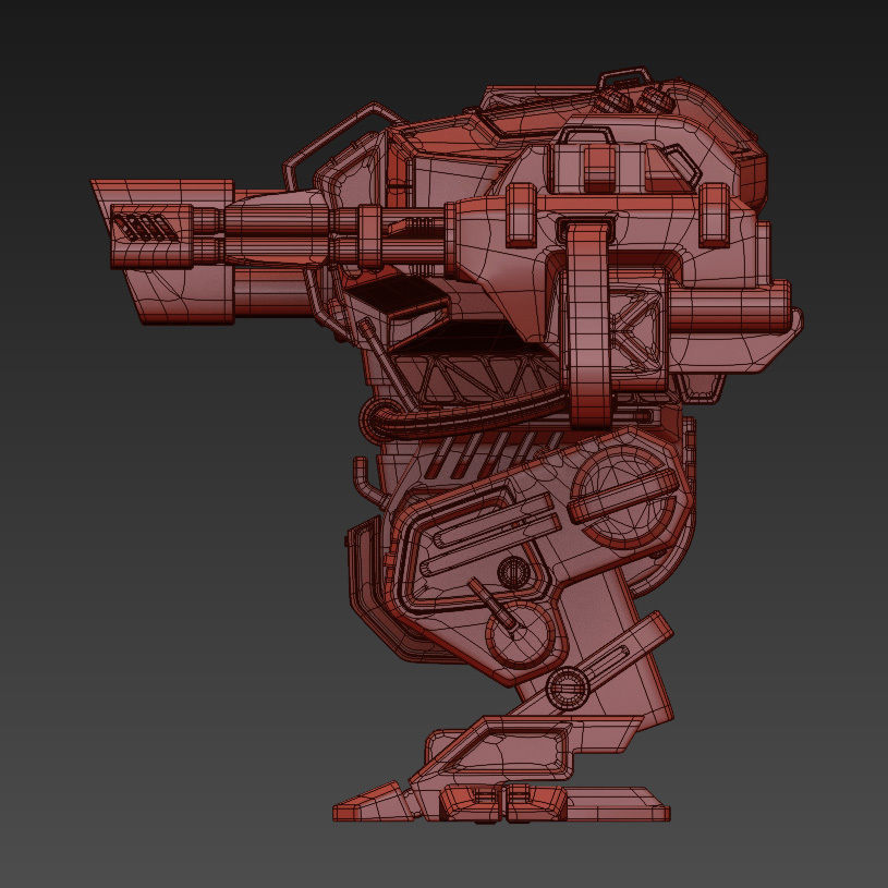 Heavy Robot 3D model_11
