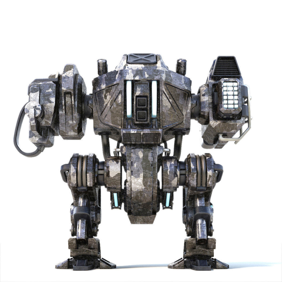 Heavy Robot 3D model_5