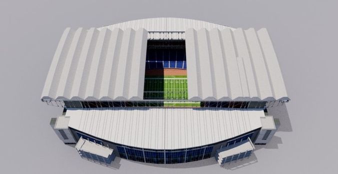 NRG Stadium - Houston Low-poly 3D model