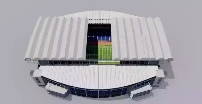 NRG Stadium - Houston Low-poly 3D model