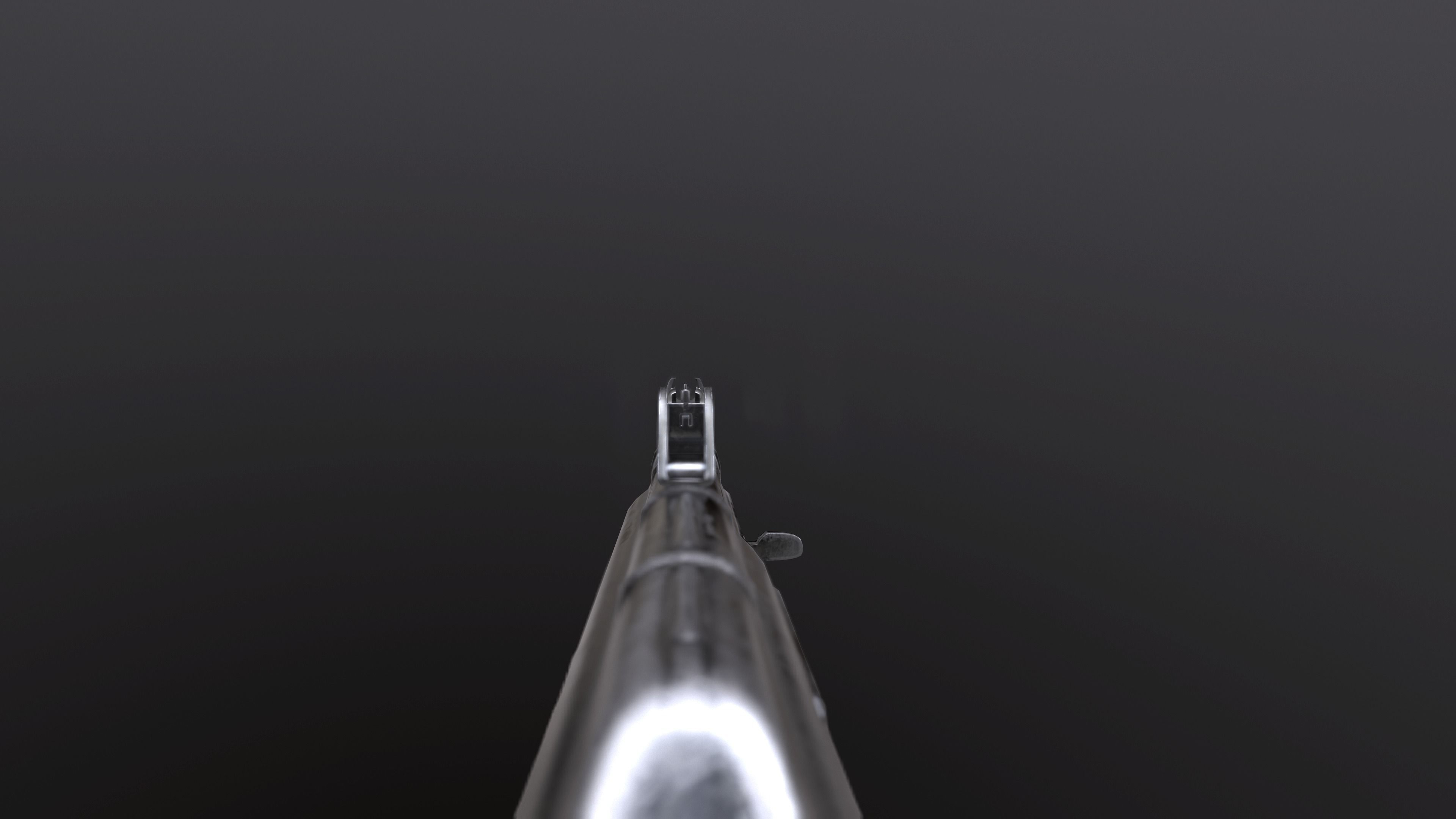 AKs 74u Low-poly 3D model_5