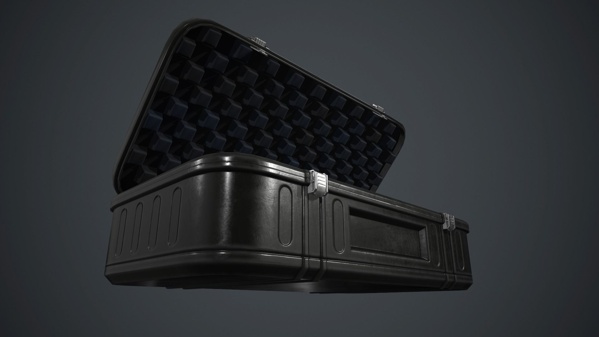 Military Weapon Case PBR Game Ready Low-poly 3D model_8