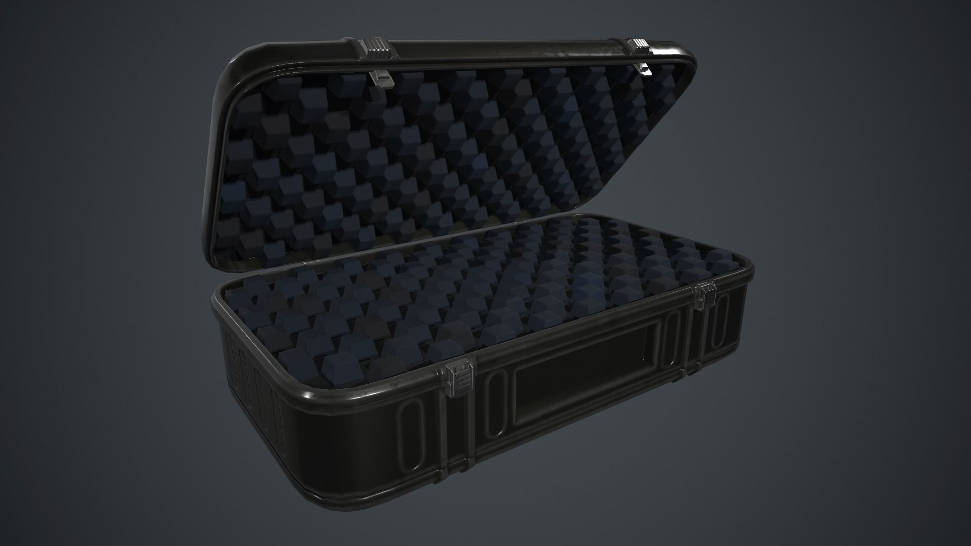 Military Weapon Case PBR Game Ready Low-poly 3D model_6